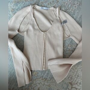 Zara tank & shrug set